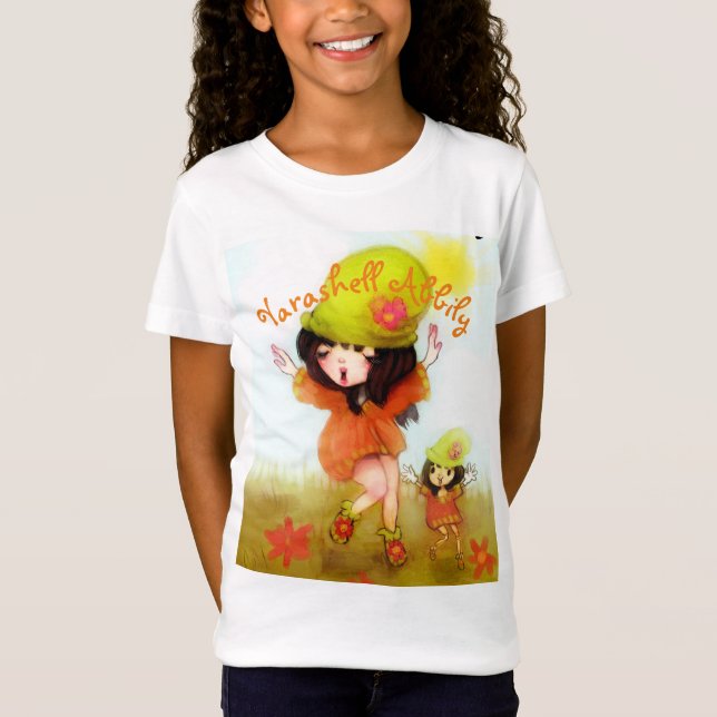 Camiseta Yarashell Abbily e Dolly (Frente)