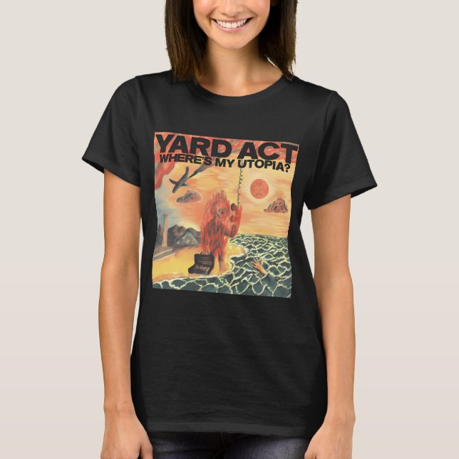 Camiseta Yard Act Onde Fica Minha Utopia (Frente)