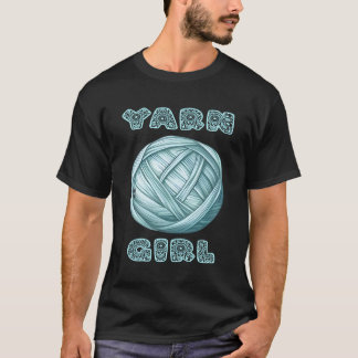 Camiseta Yarn Knitting Crochet Sewing Citação Dizendo Sloga