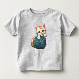 Camiseta Yarn Play - kitten