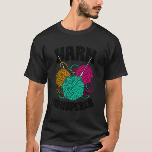 Camiseta Yarn Whispherer Wollen Crochet Love