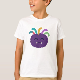 Camiseta Yarnaby, o monstro do Felpudo - Cute Rainbow Tenta