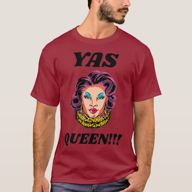 Camiseta Yas Queen Drag All Star (Frente)
