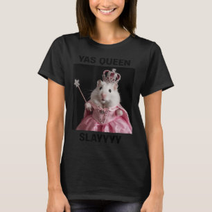 Camiseta Yas Queen Slay Rat Meme Women Girls Slay Queen _1