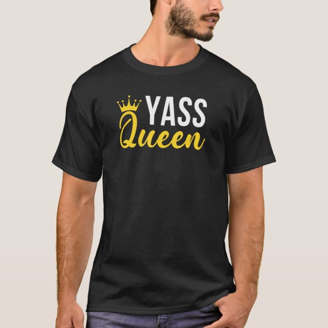 Camiseta Yass Queen Drag Queen 3 (Frente)
