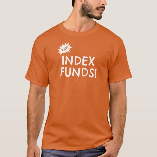 Camiseta Yay Index Funds! (Frente)
