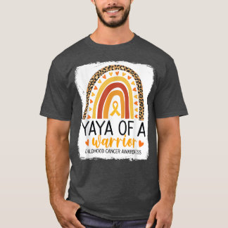 Camiseta Yaya De Um Cancer De Guerra, Impressão Leopardo R