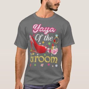 Camiseta Yaya Do Calçado Rosa-Flor Feliz Casamento M