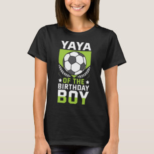 Camiseta Yaya do Time de Futebol do Menino Aniversariante B