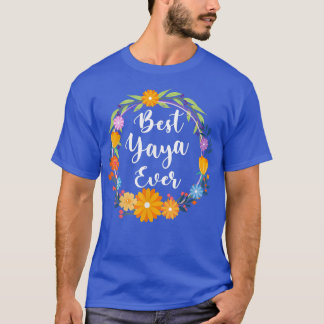 Camiseta Yaya Ever Women Decoração Floral Yaya T-Shir