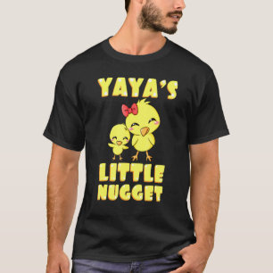 Camiseta Yayas Little Nugget Chicken Avó mães Da