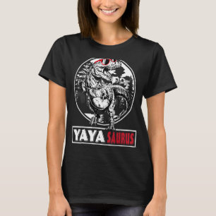 Camiseta Yayasaurus Dinosaur Yaya Saurus Avó