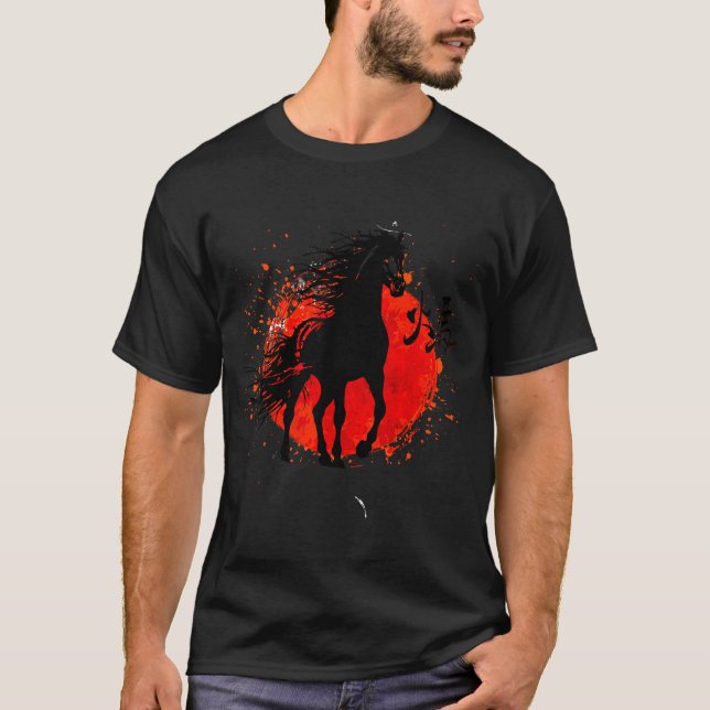 Camiseta Year Of Horse 2026 Happy Chinese Lunar New Year Ho (Frente)