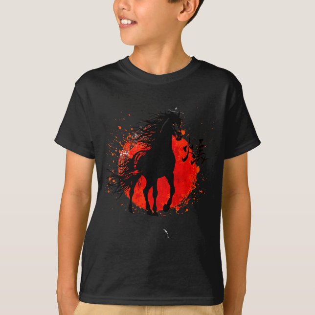 Camiseta Year Of Horse 2026 Happy Chinese Lunar New Year Ho (Frente)