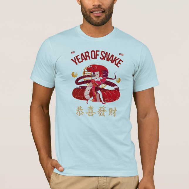 CAMISETA YEAR OF SNAKE  (Frente)