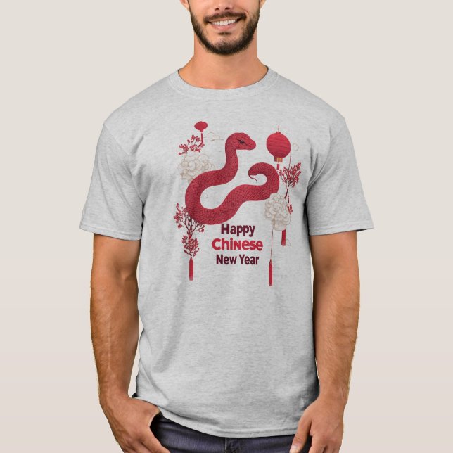 CAMISETA YEAR OF SNAKE  (Frente)