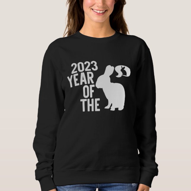 Camiseta Year Of The Rabbit 2023 Happy Chinese Lunar New Ye (Frente)