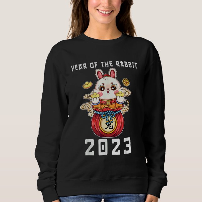Camiseta Year of The Rabbit Chinese Zodiac Lunar New Year 2 (Frente)