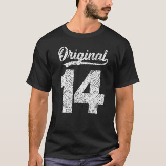 Camiseta Year's issues original vintage of it´s my 14th Bir