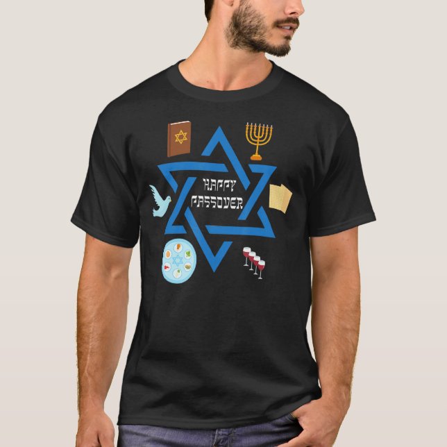 Camiseta Yehuda Passover Matzos 2022 Mães de Seder de Pesac (Frente)