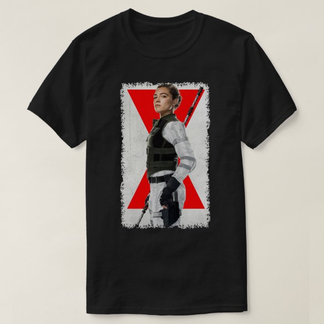 Camiseta Yelena Belova Trabalho de arte (Frente do Design)