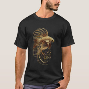 Camiseta Yellow Betta esplende lutas contra o peixe rei do 
