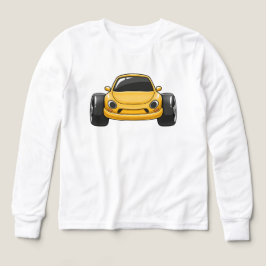 Camiseta Yellow Cartoon Car 