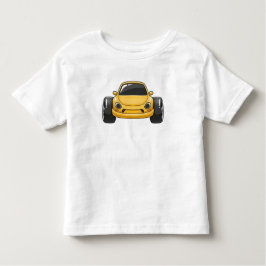 Camiseta Yellow Cartoon Car 
