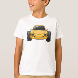 Camiseta Yellow Cartoon Car 