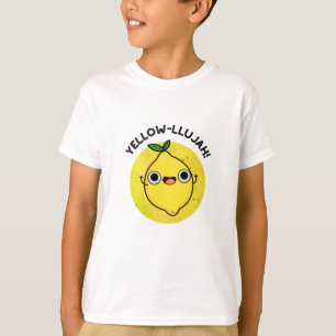 Camiseta Yellow Llujah Funny Fruta Lemon Pun