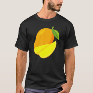 Camiseta Yellow Mango Tropical Frutas Fruitário Vegan Vege