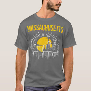 Camiseta Yellow Moon Massachusetts