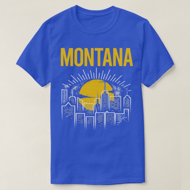 Camiseta Yellow Moon Montana (Frente do Design)