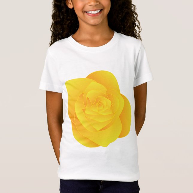 Camiseta Yellow Rose (Frente)