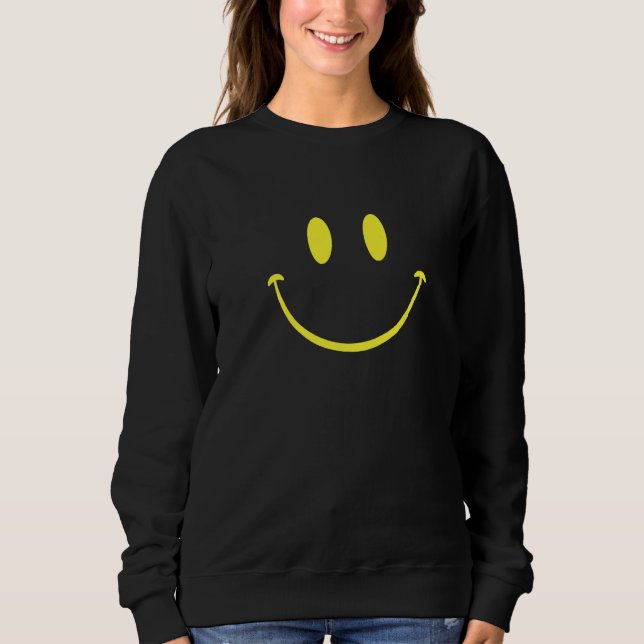 Camiseta Yellow Smile Face  Cute Happy Peace Smiling Face S (Frente)