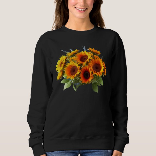 Camiseta Yellow Sunflower Cute summer Sun flowers Floral Po (Frente)