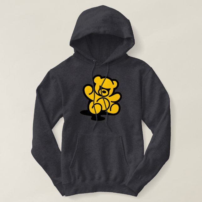 Camiseta Yellow Teddy Trouble (Frente do Design)