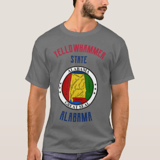Camiseta Yellowhammer State Alabama
