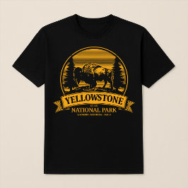 Camiseta Yellowstone Bison National Park T Shirt
