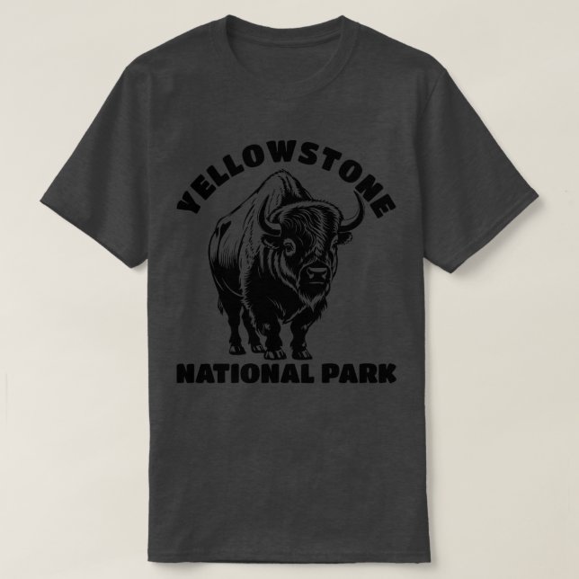 Camiseta Yellowstone Bison TS (Frente do Design)