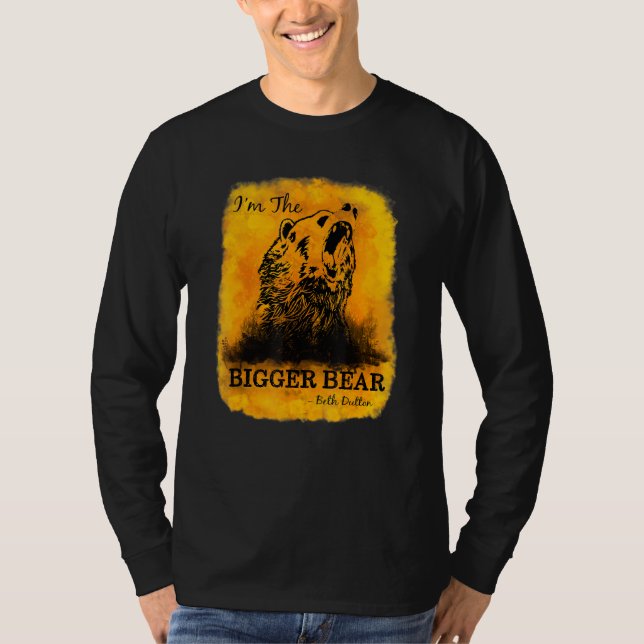 Camiseta Yellowstone Divertido, não faça cocô, não lute com (Frente)
