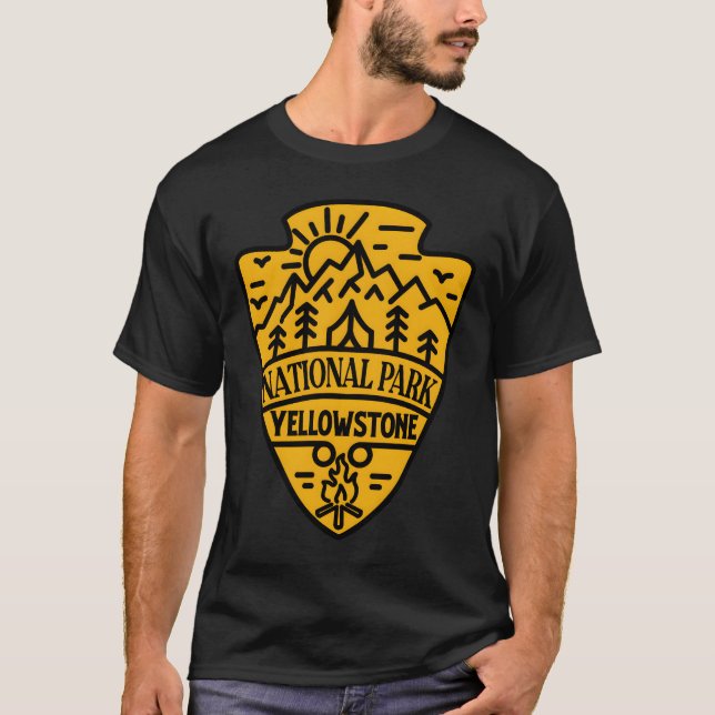 Camiseta Yellowstone � Espírito de Aventura (Frente)