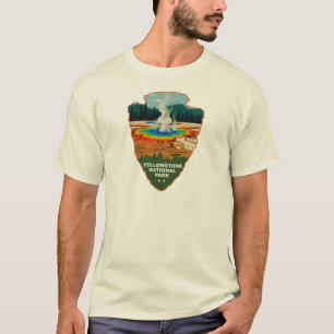 Camiseta Yellowstone Grand Prismatic Spring Arrowhead