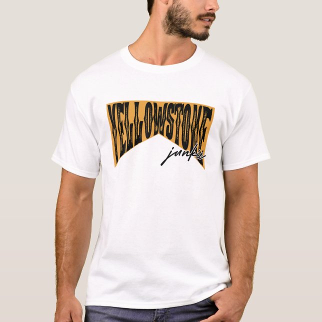 Camiseta Yellowstone Junkie Vintage Western Cowboy Valentin (Frente)