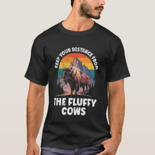 Camiseta Yellowstone MANTENHA SUA DISTÂNCIA DAS VACAS FOFLI