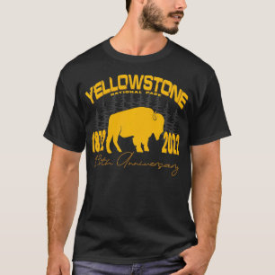 Camiseta Yellowstone National Park 150º Aniversário Memora