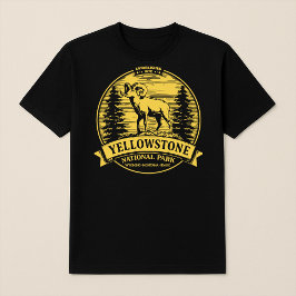 Camiseta Yellowstone National Park Bighorn Shea