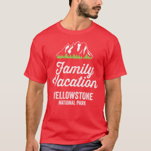 Camiseta Yellowstone National Park Family Vacation