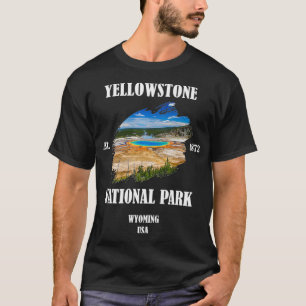 Camiseta Yellowstone National Park - Grand Prismatic Wyomin