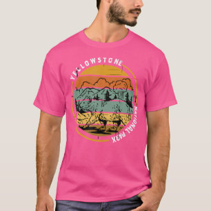 Camiseta Yellowstone National Park Grizzly Bear Wyoming Hik